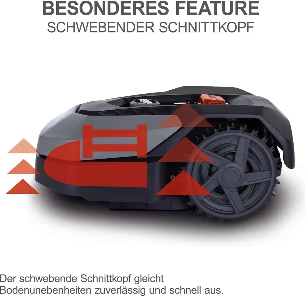 Scheppach RoboCut XL600 Rasenmähroboter bis 600 m², App-Steuerung Scheppach