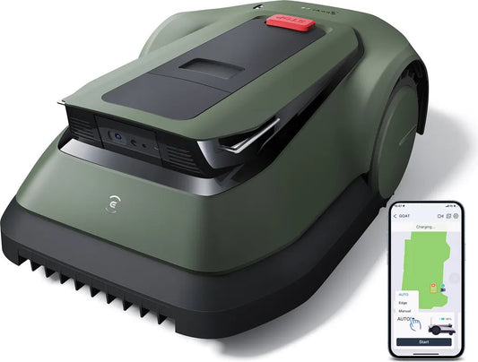 ECOVACS GOAT GX-600 Mähroboter mit SmartEdge-Technologie, grün ECOVACS