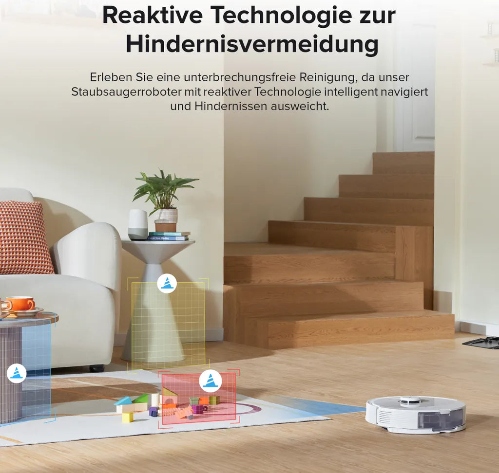 Roborock Q8 Max+ mit LiDAR & 5500Pa – inkl. Absaugstation