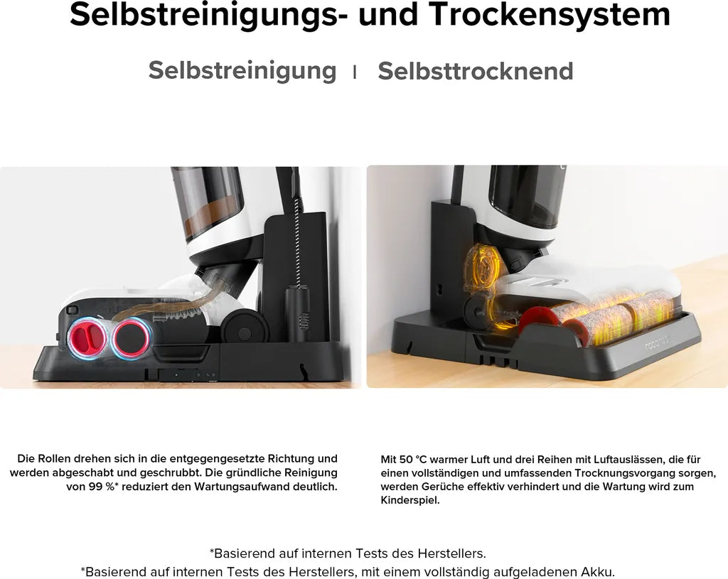 Roborock Dyad Pro Nass-Trockensauger 17.000 Pa, selbstreinigend