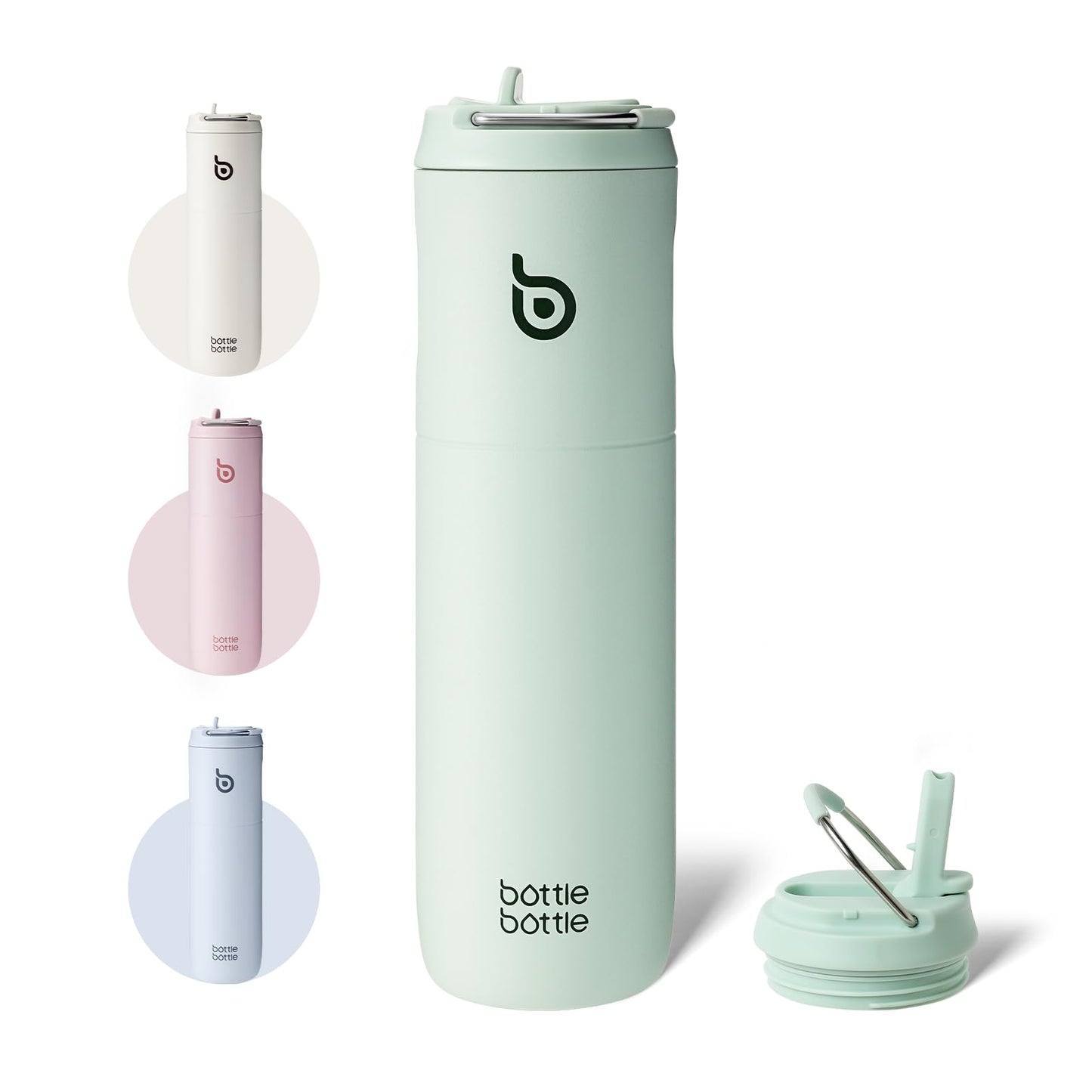 BOUTEILLE BOUTEILLE Bouteille d'eau isotherme en acier inoxydable 750 ml