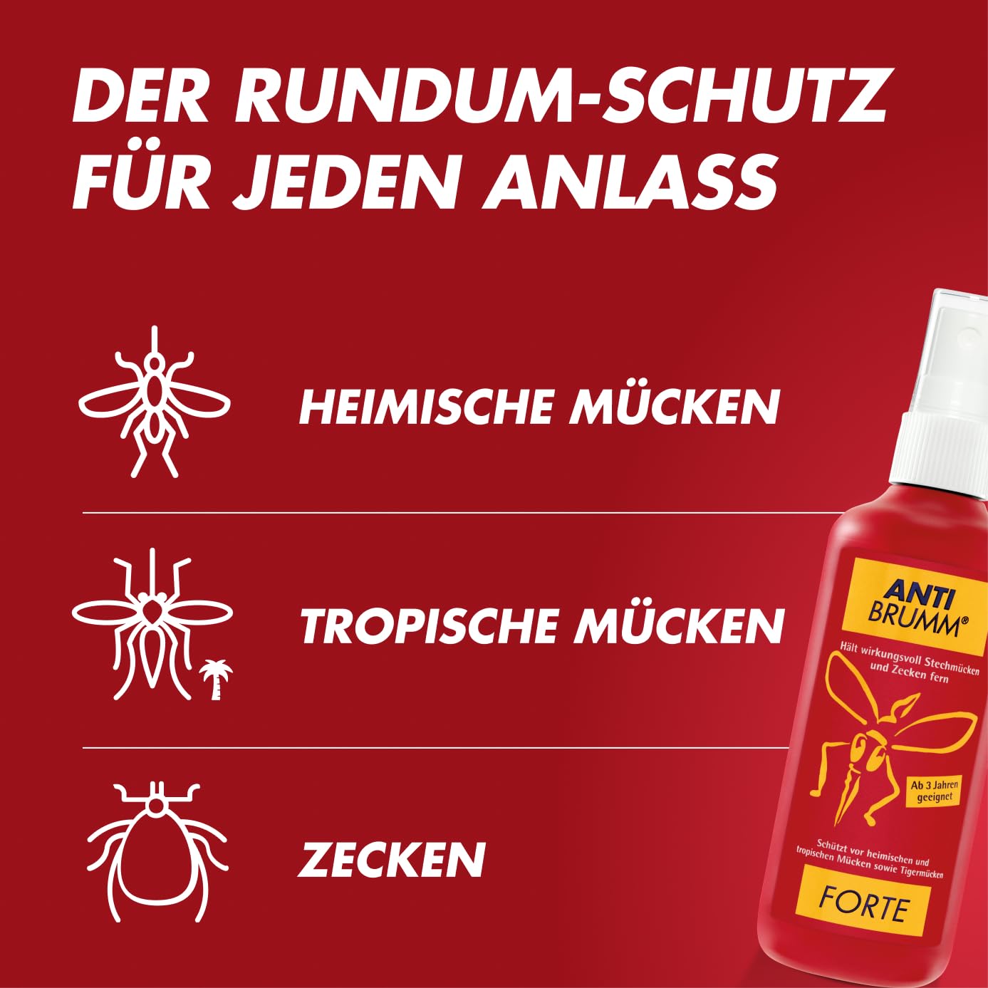 Spray anti-insectes Anti Brumm Forte