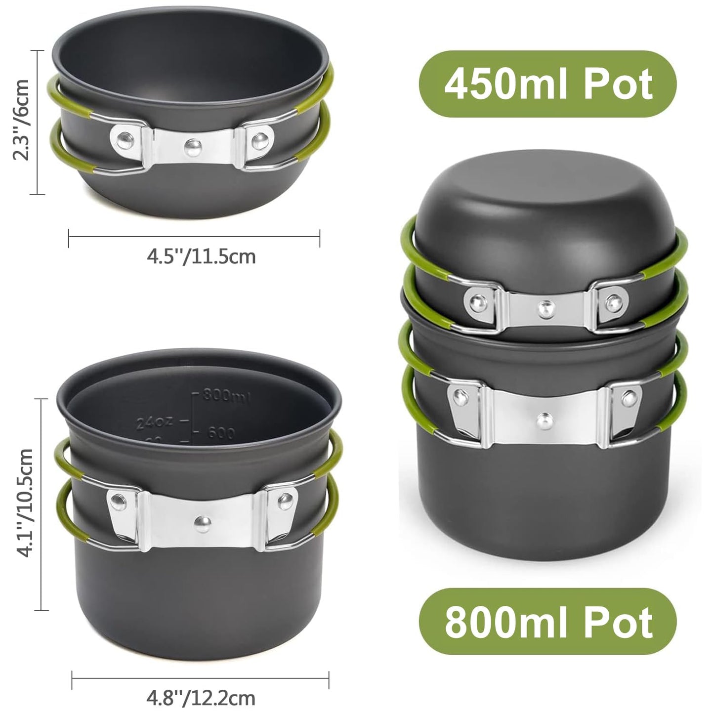 Batterie de cuisine de camping Odoland | Nestyheim