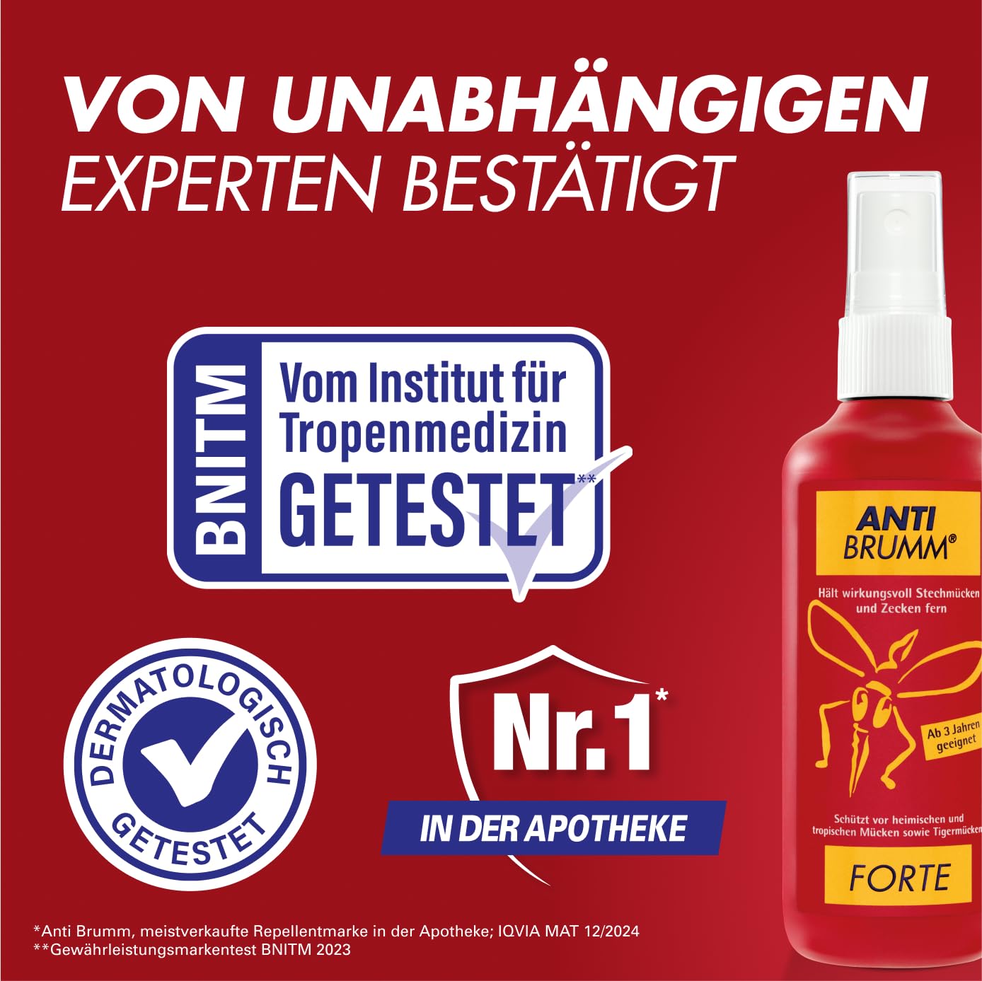 Spray anti-insectes Anti Brumm Forte