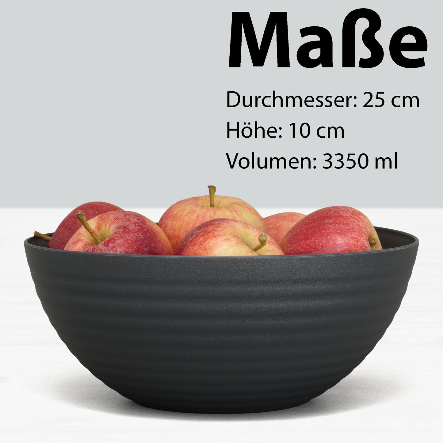 Ensemble de saladiers Hausfelder 3 x 3,3 L | Nestyheim