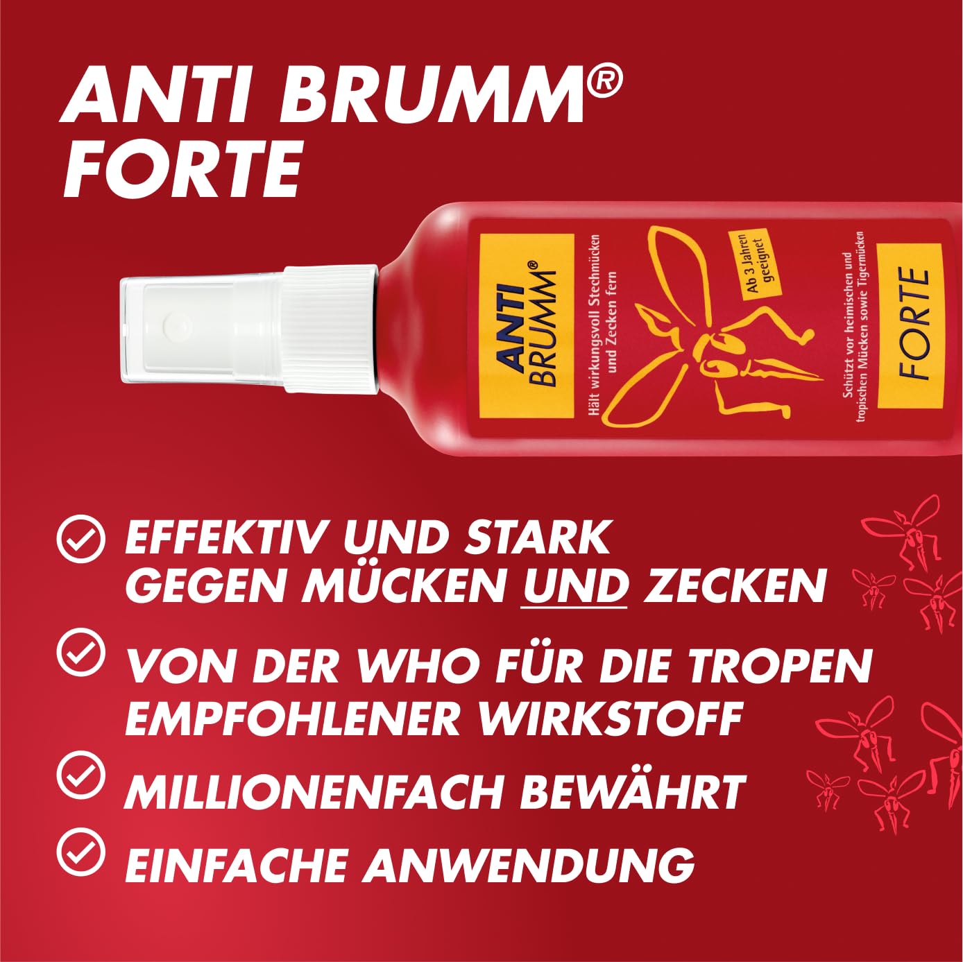 Spray anti-insectes Anti Brumm Forte