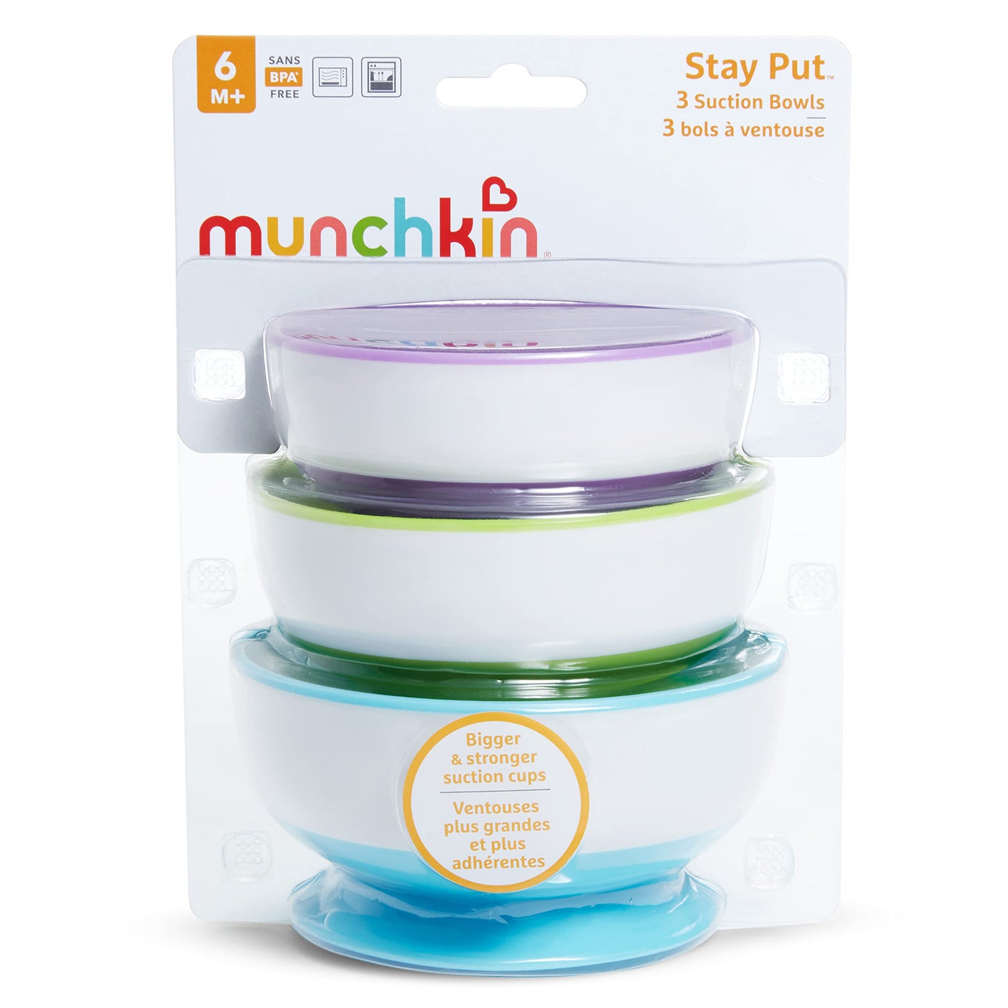 Bols à ventouse Munchkin pour bébé | Nestyheim