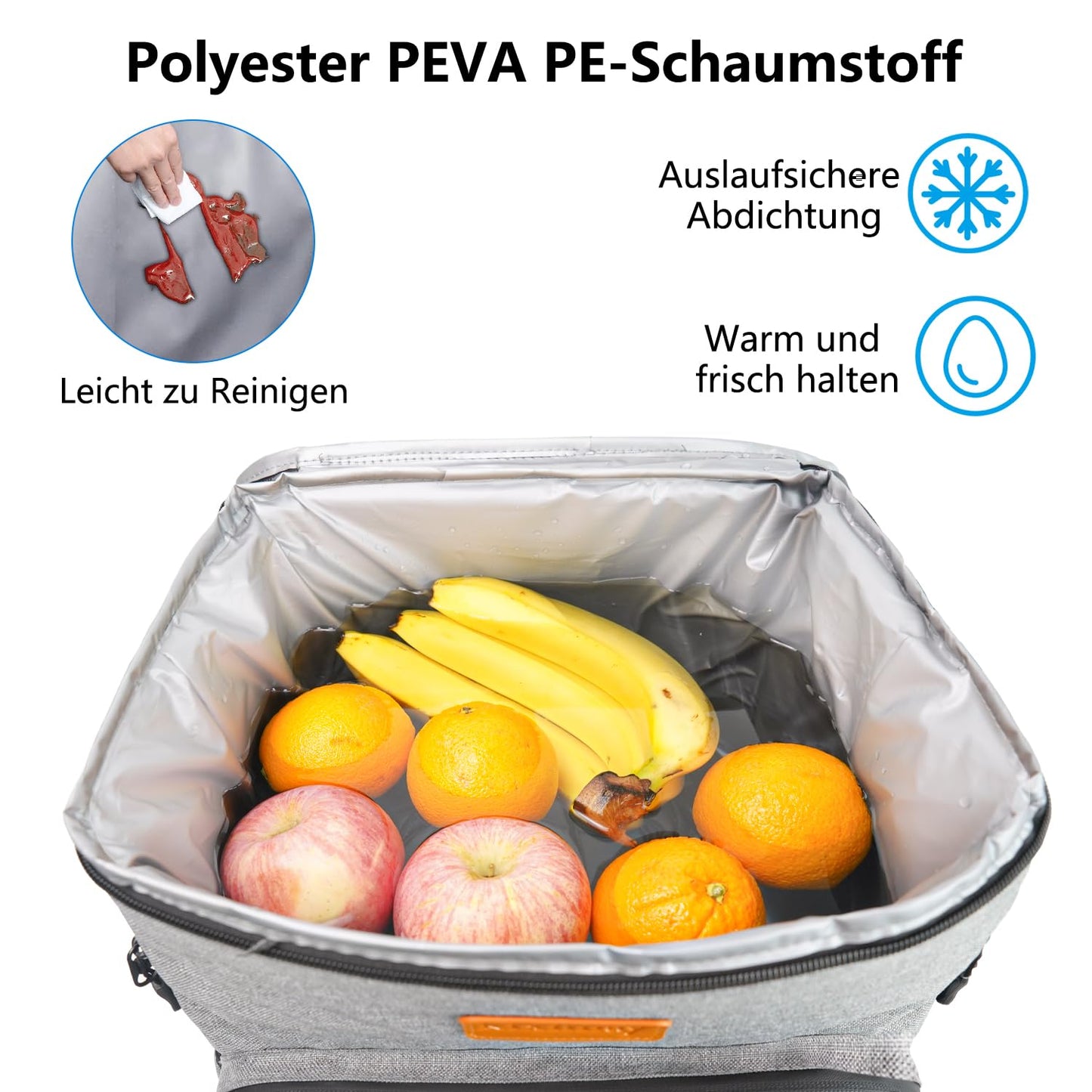 Sac à dos isotherme Kiximay 30 L - Sac isotherme haut de gamme pour vos déplacements