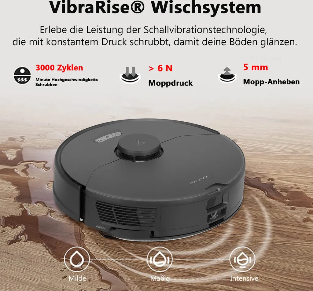 Roborock S7 Max Ultra Staubsauger Roboter 5500Pa, App-Steuerung