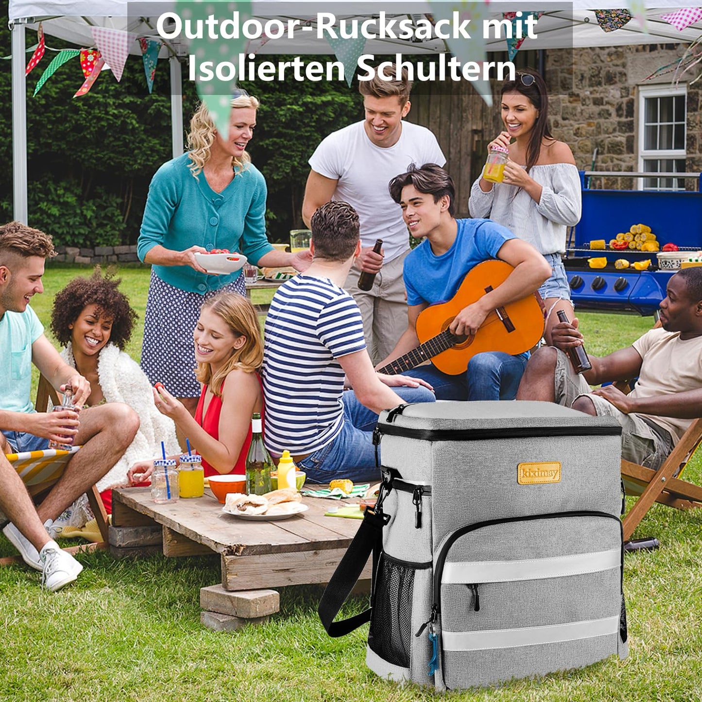 Sac à dos isotherme Kiximay 30 L - Sac isotherme haut de gamme pour vos déplacements