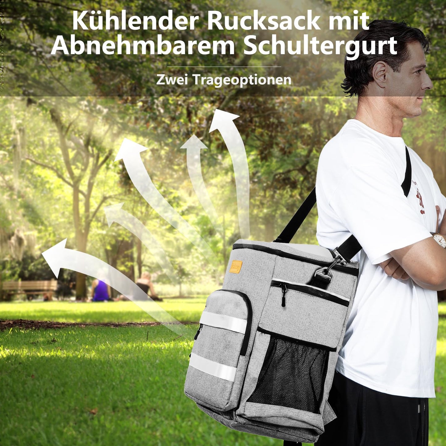 Sac à dos isotherme Kiximay 30 L - Sac isotherme haut de gamme pour vos déplacements