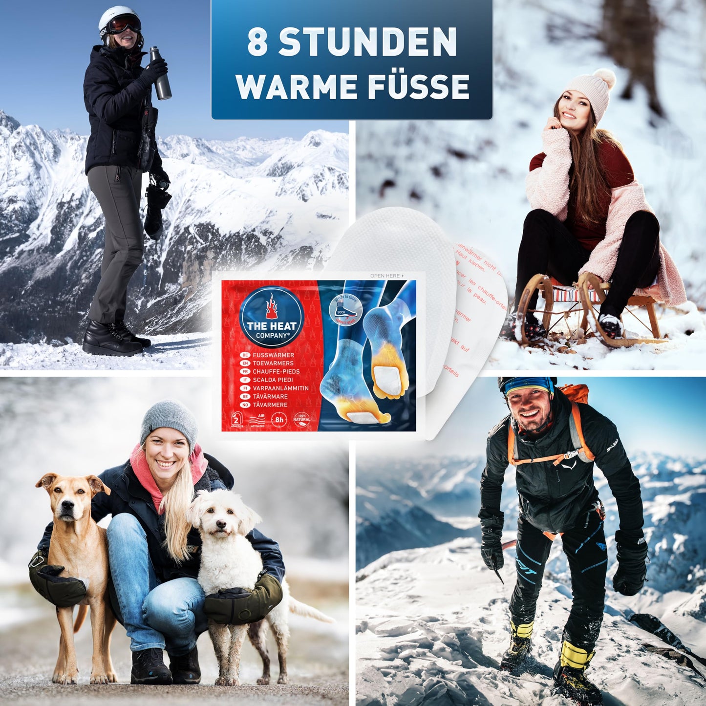 Chauffe-pieds extra chaud THE HEAT COMPANY