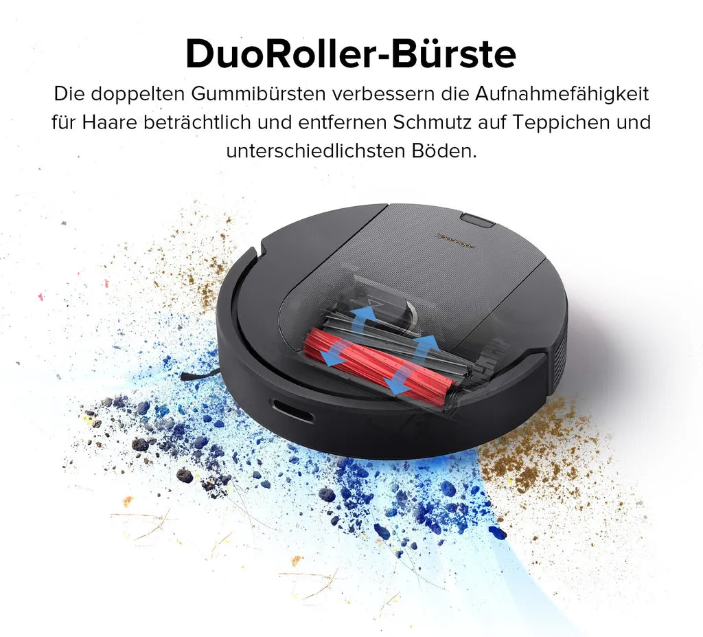 Roborock Q5 Pro+ Robot Vacuum with RockDock Plus Auto-Empty Station