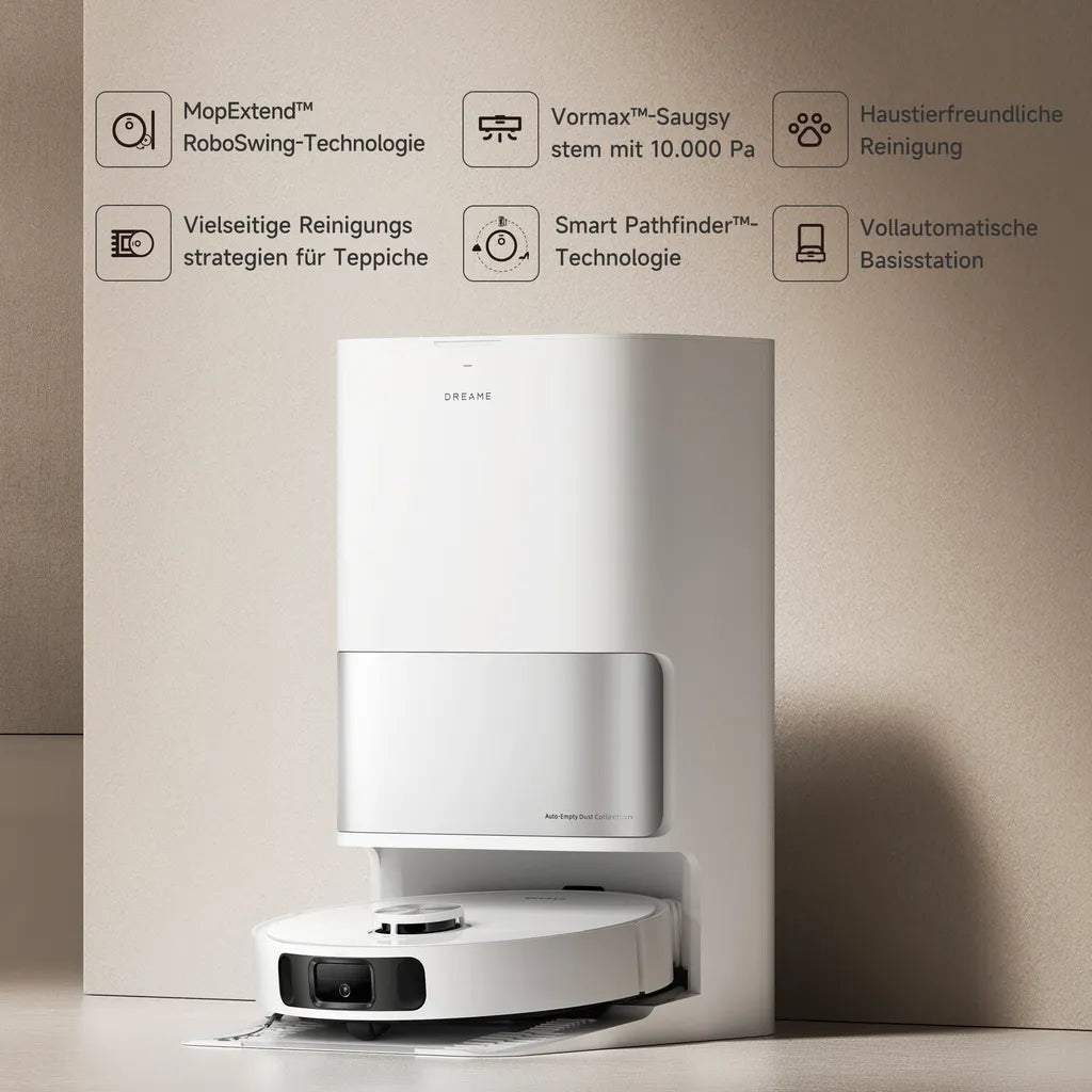 Dreame L10s Ultra Gen 2 Roboter mit Basisstation & 10.000 Pa Power