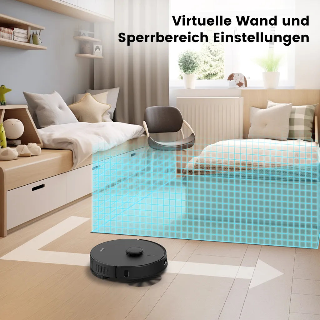 AIRROBO T20+ Saugroboter mit Wischfunktion, selbstentleerend & WLAN