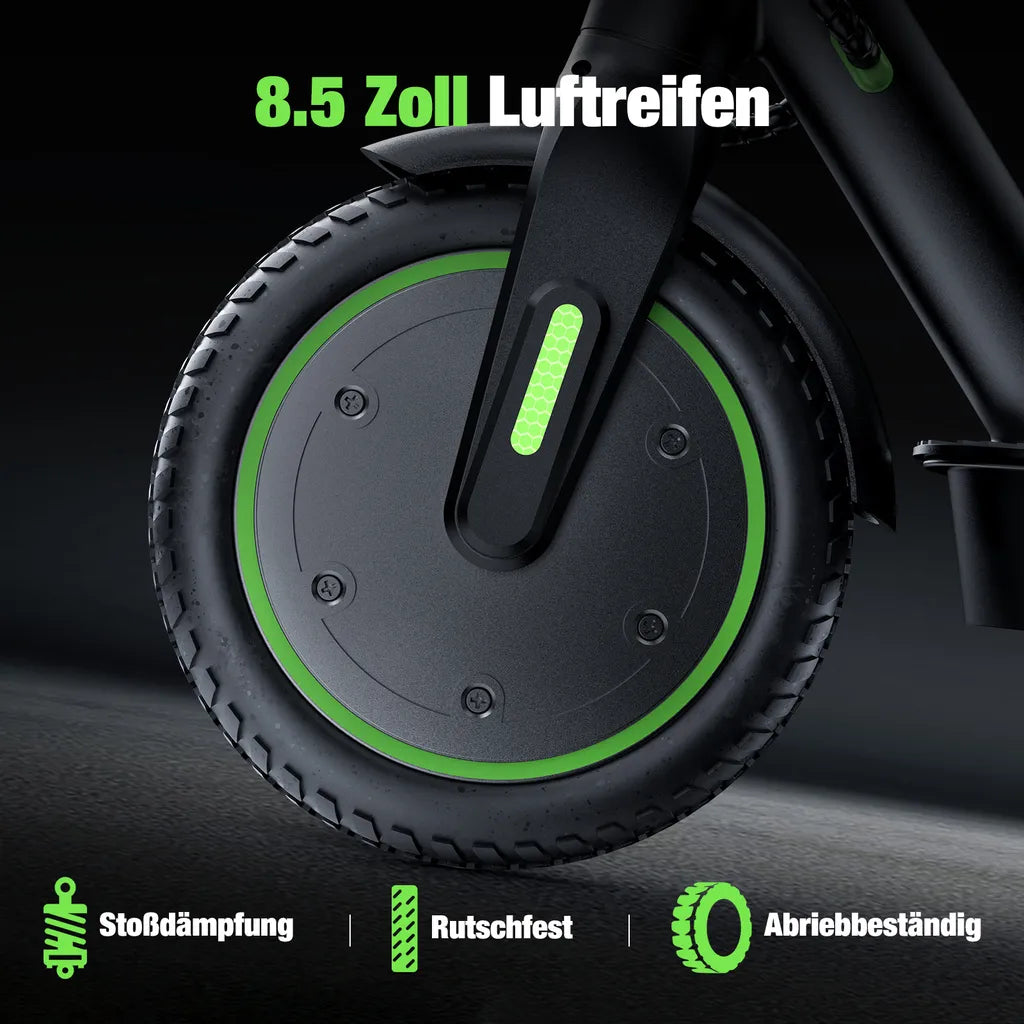 E Scooter mit Straßenzulassung, 350W, 8,5 Zoll, 30 km Reichweite