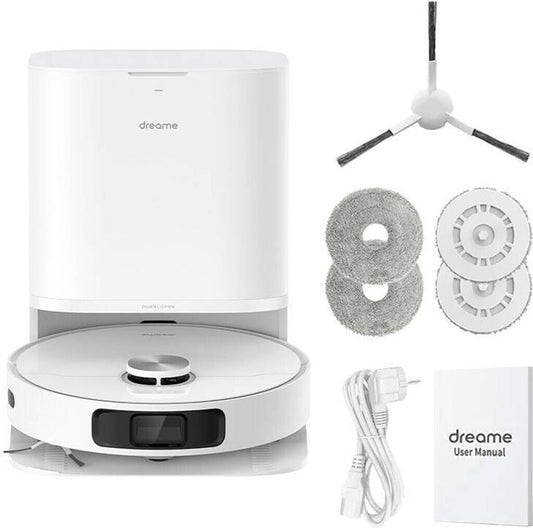 Dreame L10 Prime Saug-Wischroboter Weiß - Intelligente Mopp-Selbstreinigung Dreame
