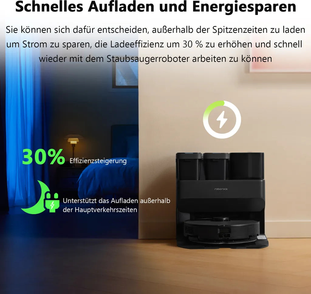 Roborock S7 Max Ultra Staubsauger Roboter 5500Pa, App-Steuerung