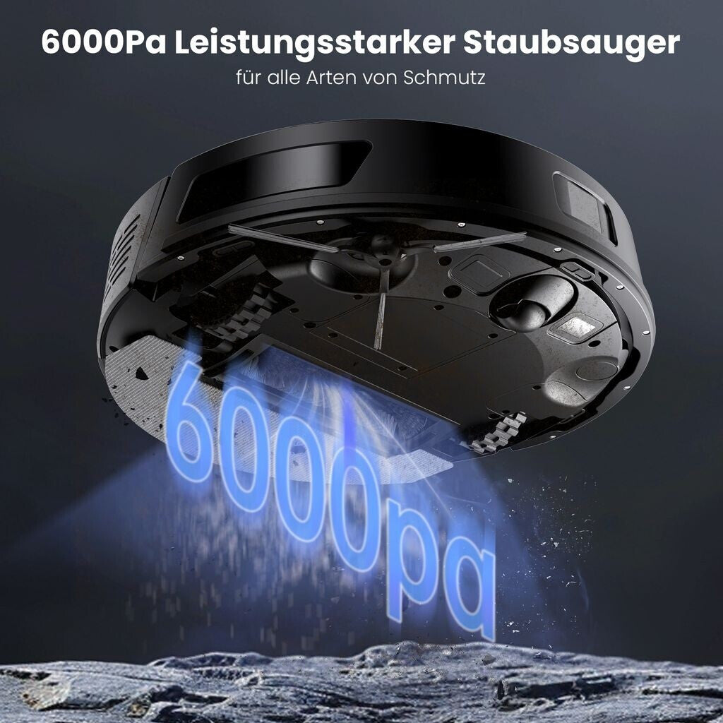 Proscenic Q8 Max Saugroboter mit Selbstentleerung - 7 Wochen freihändig Proscenic