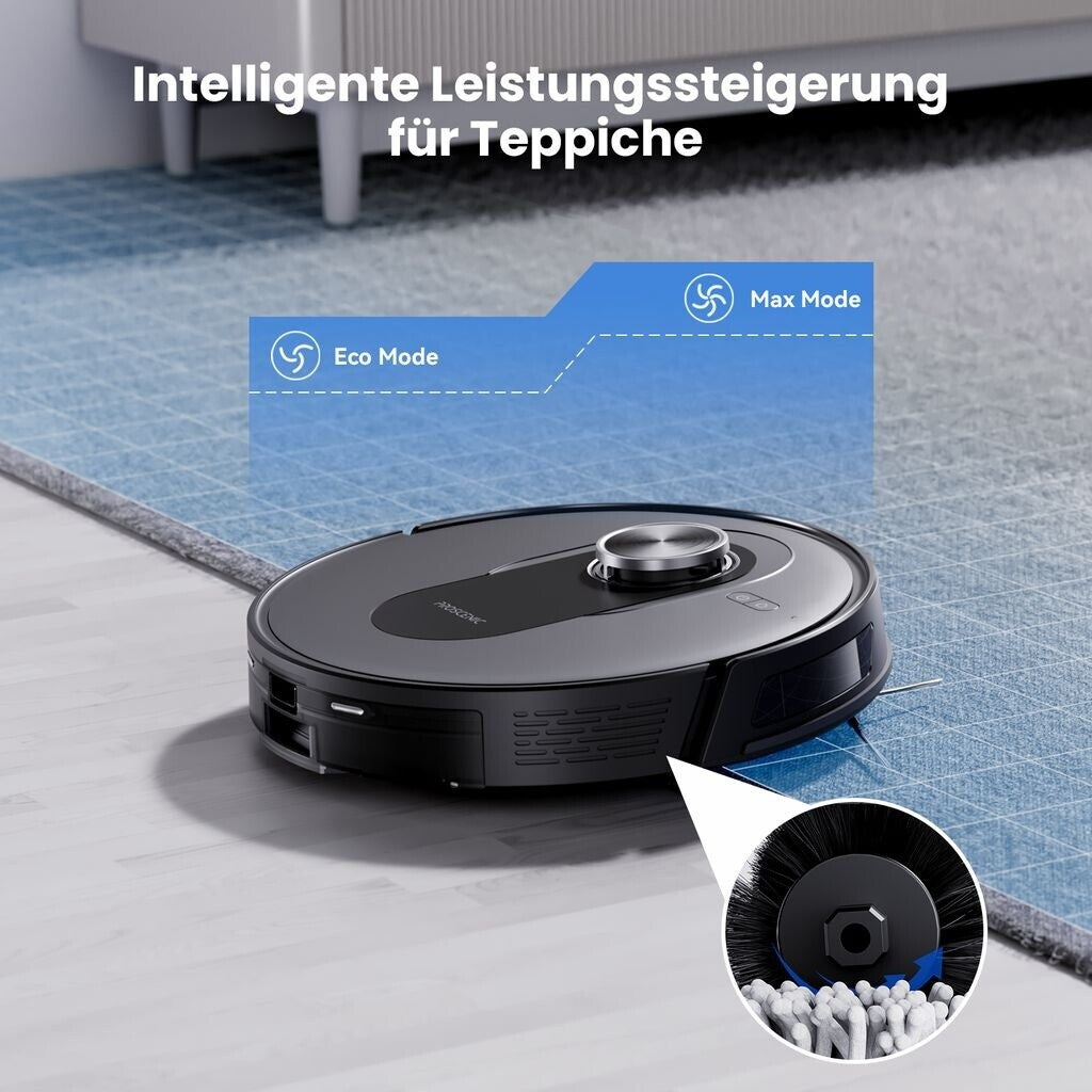 Proscenic Q8 Max Saugroboter mit Selbstentleerung - 7 Wochen freihändig Proscenic