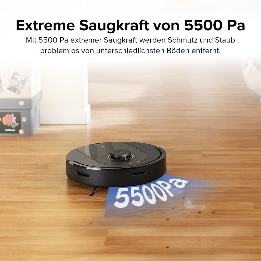 Aspirateur robot Roborock Q5 Pro+ avec station de vidage automatique RockDock Plus