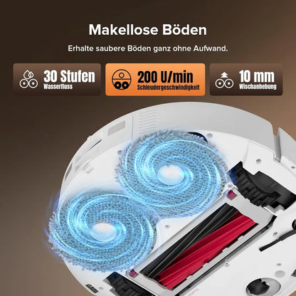 Roborock Qrevo Master Weiß – 10.000 Pa & All-in-One-Dock