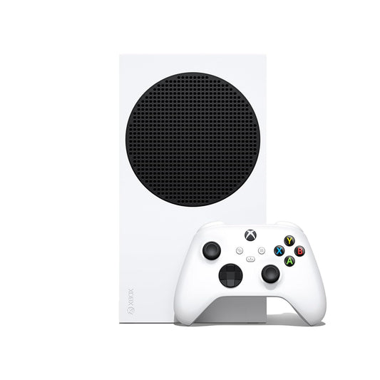 Xbox Series S Konsole in Weiß mit Xbox Wireless Controller