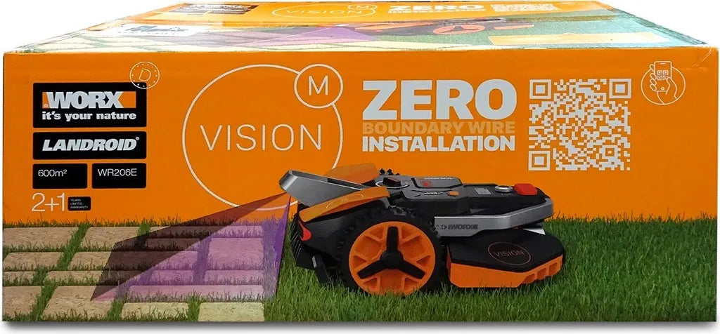 WORX Vision M600 – Smarter Rasenroboter für 600 m², 20V Akku