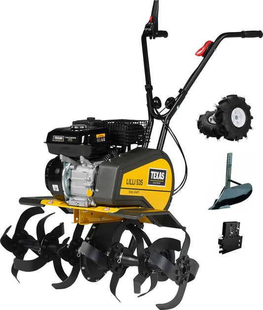 TEXAS Benzin Gartenfräse Motorhacke Bodenhacke Lilli 535TG