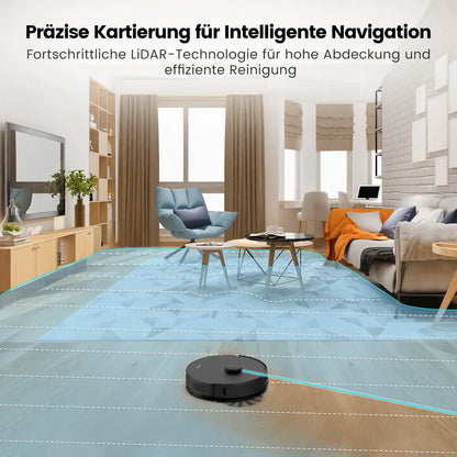 AIRROBO T20+ Saugroboter mit Wischfunktion, selbstentleerend & WLAN
