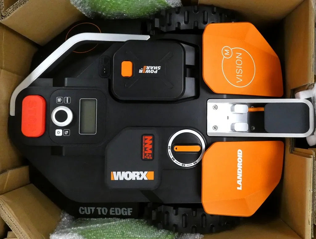 WORX Vision M600 – Smarter Rasenroboter für 600 m², 20V Akku
