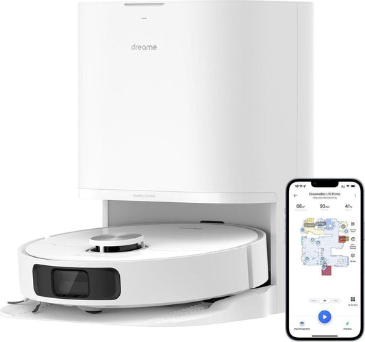 Dreame L10 Prime Saug-Wischroboter Weiß - Intelligente Mopp-Selbstreinigung Dreame