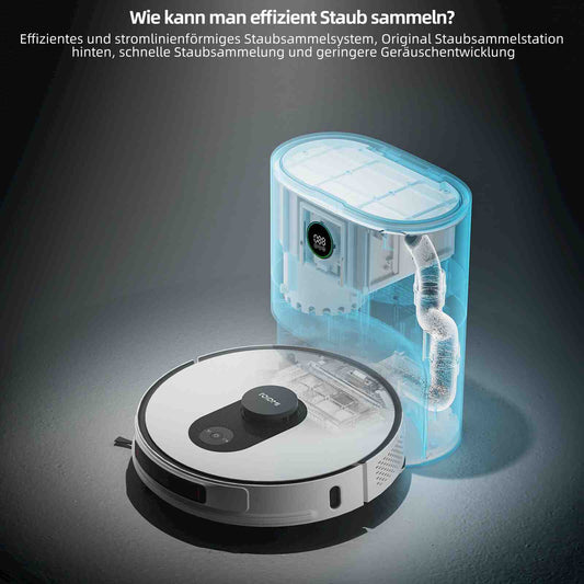 Roidmi EVE MAX App-Steuerung und intelligente Raumkartierung auf Smartphone