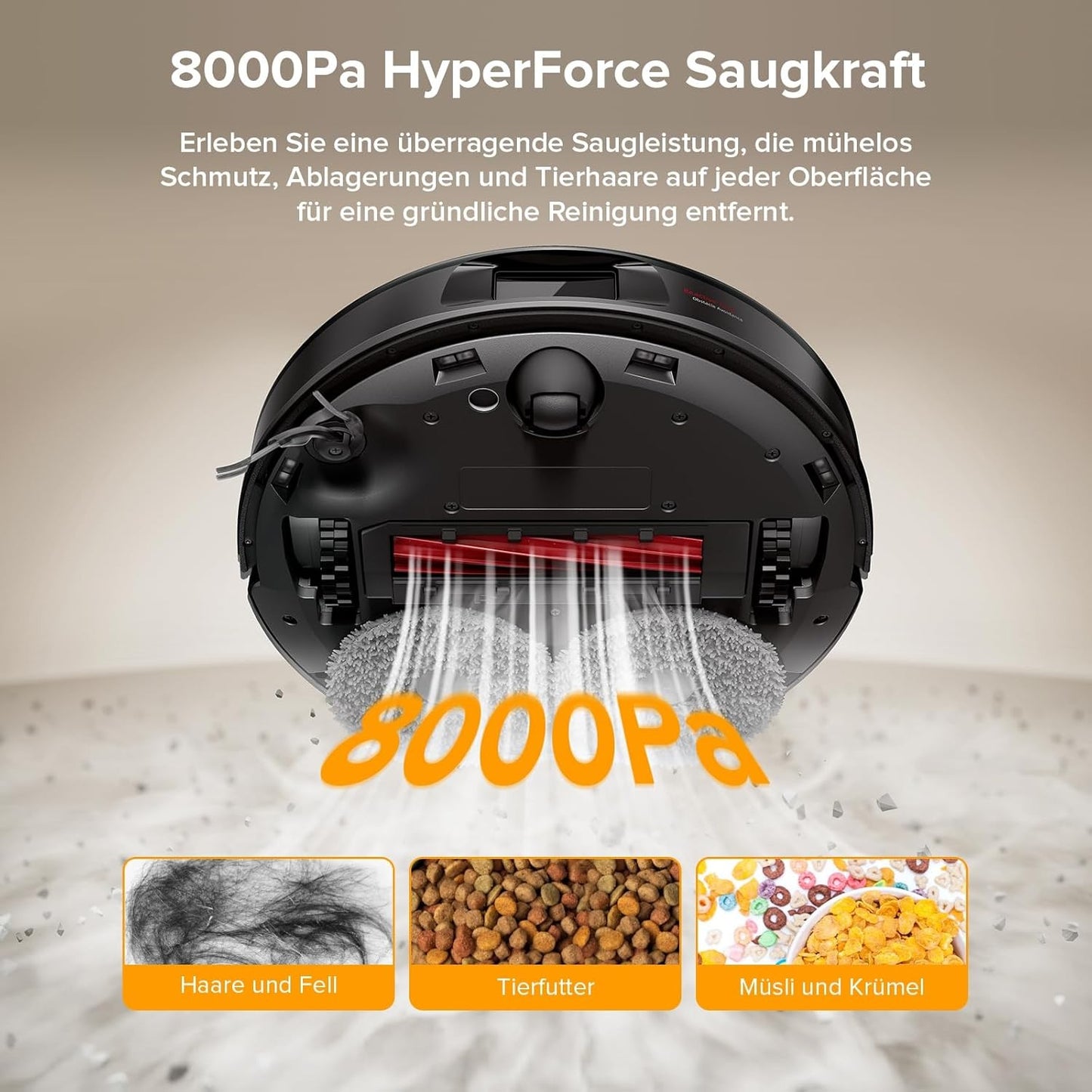 Roborock QV 35A Wassertank und Wischmodul für 2-in-1 Saug- und Wischfunktion