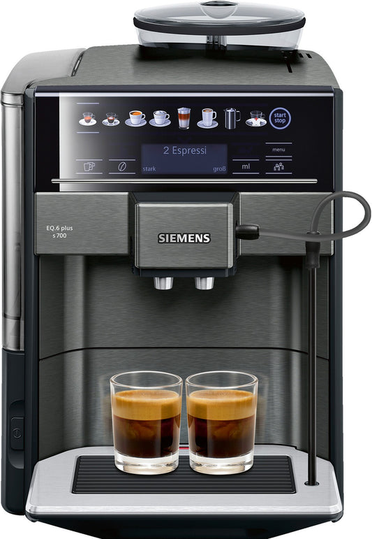 Siemens EQ.6 Plus s700 TE657509DE Kaffeevollautomat Schwarz